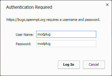Authentication message in Chromium-based browsers